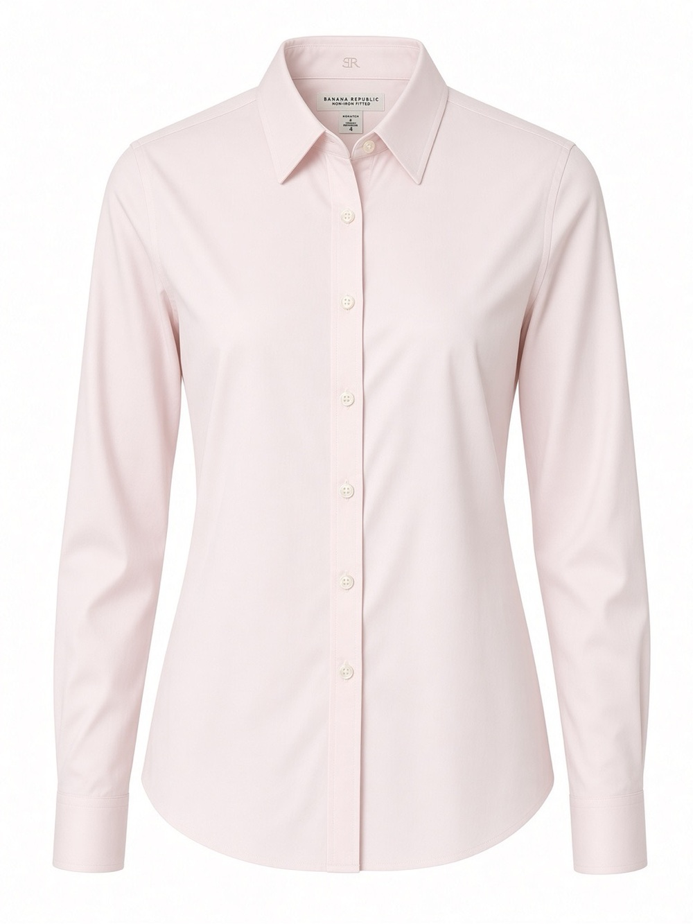Banana Republic Women’s Button-Down Shirt in Pale Pink